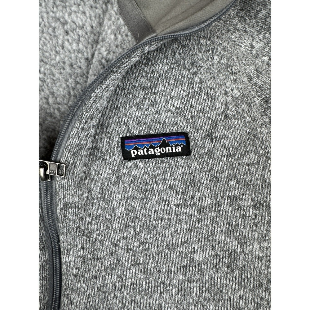 Patagonia Better Sweater Fleece Jacket Gray Full Zip Women's Small - Picture 4 of 11